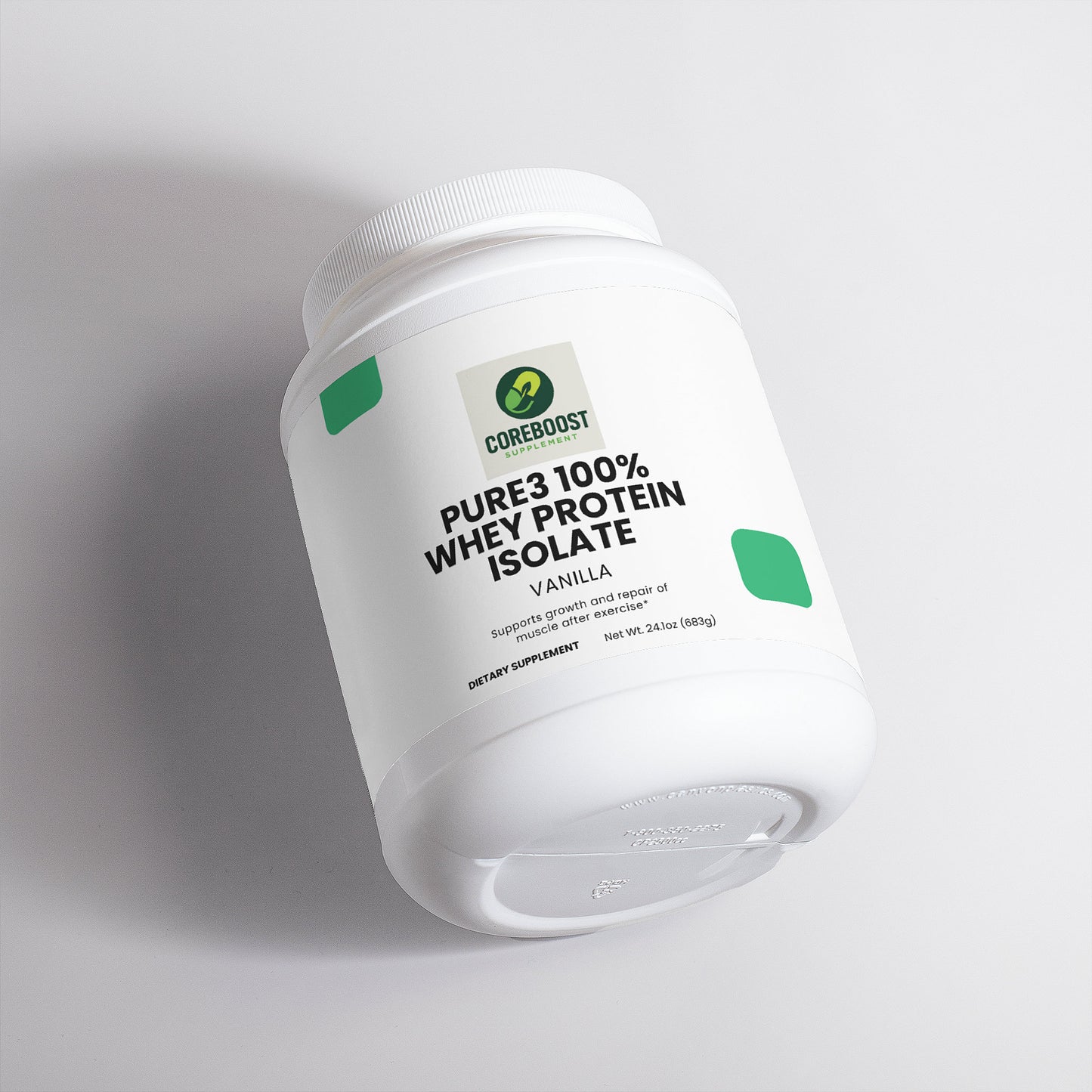 Pure3 100% Whey Protein Isolate (Vanilla)