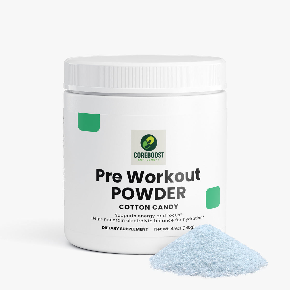 Pre Workout Powder (Cotton Candy)