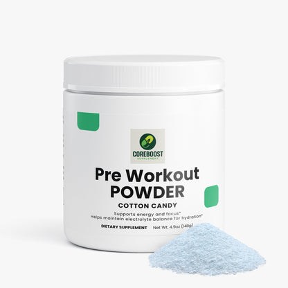 Pre Workout Powder (Cotton Candy)