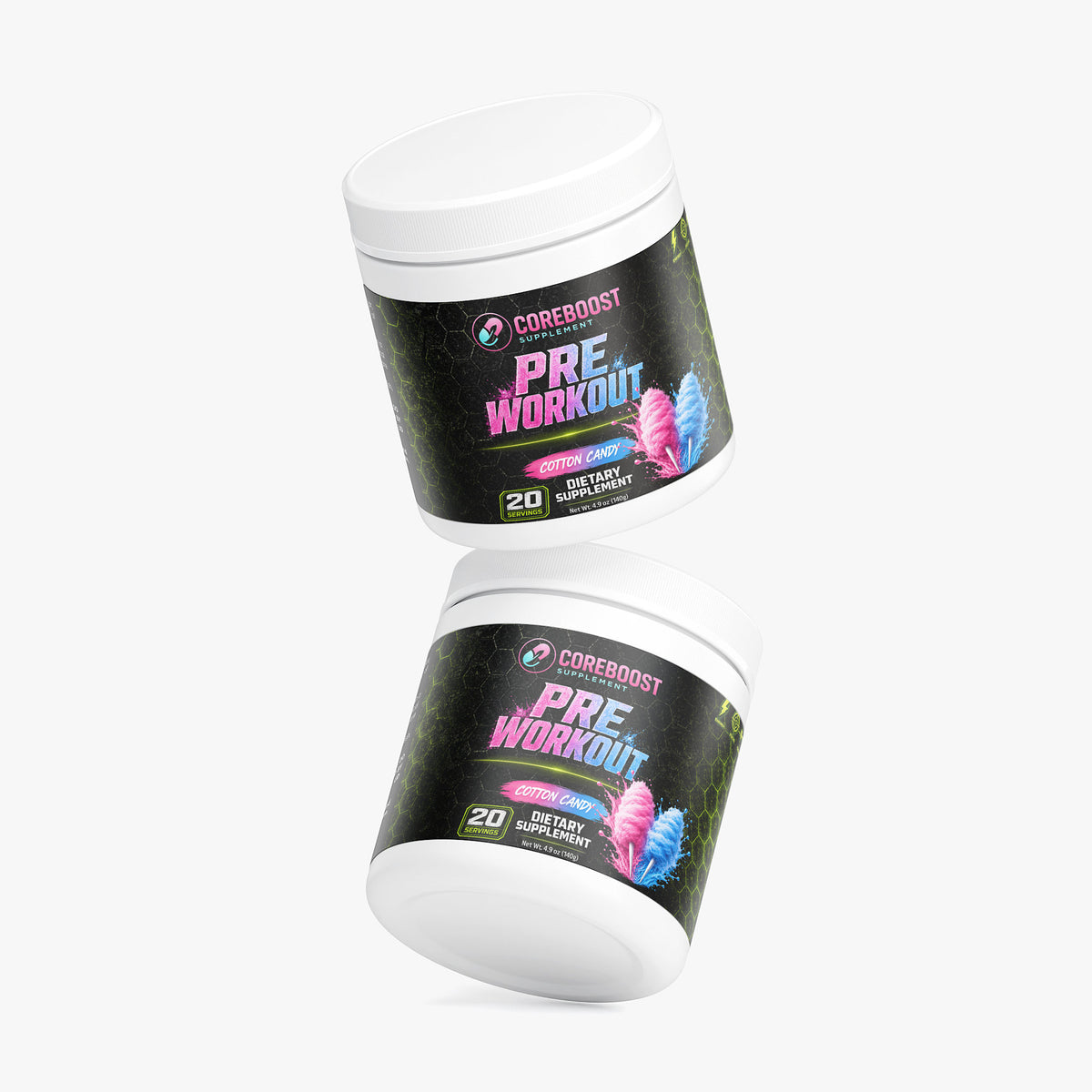 Pre Workout Powder (Cotton Candy)