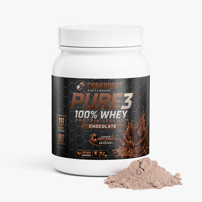 Pure3 100% Whey Protein Isolate (Chocolate)
