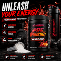 Nitric Shock Pre-Workout Powder (Fruit Punch)